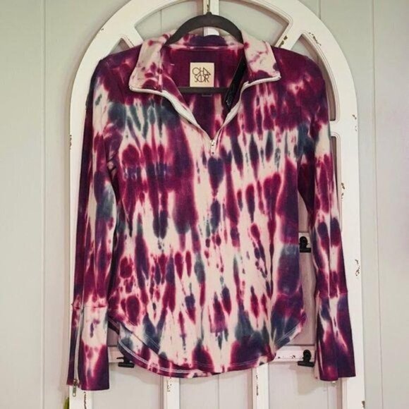 NWT Chaser Tie Dye Vintage Thermal Sweatshirt XS - Picture 4 of 8